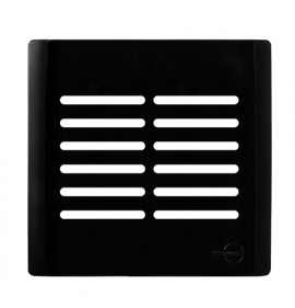 Placa p/ 12 Interruptores (especial) - Novara Preto Brilhante 